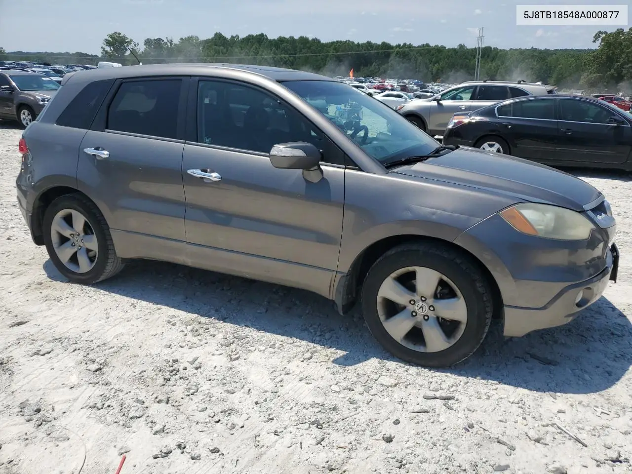 2008 Acura Rdx Technology VIN: 5J8TB18548A000877 Lot: 62715175