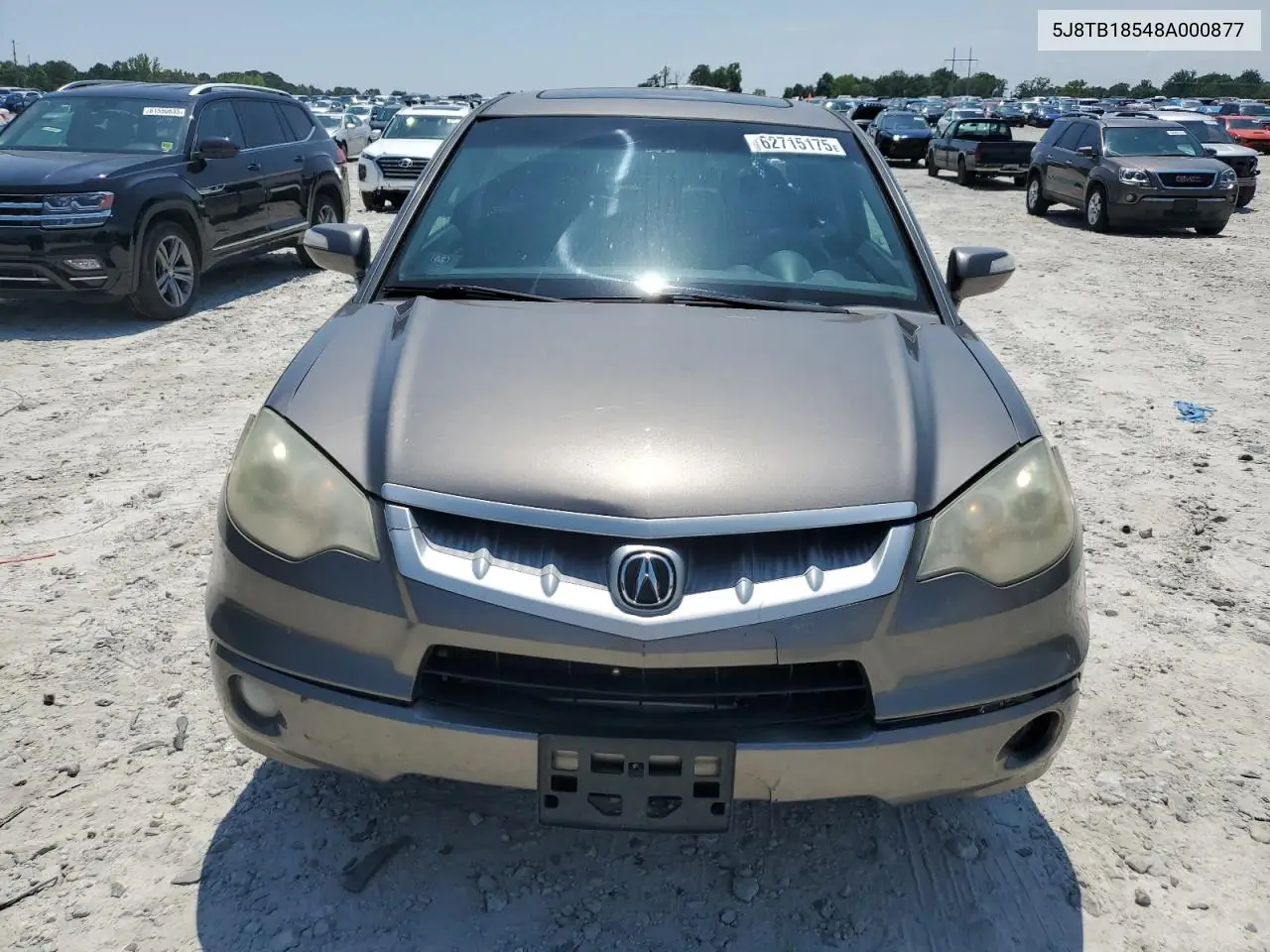 2008 Acura Rdx Technology VIN: 5J8TB18548A000877 Lot: 62715175