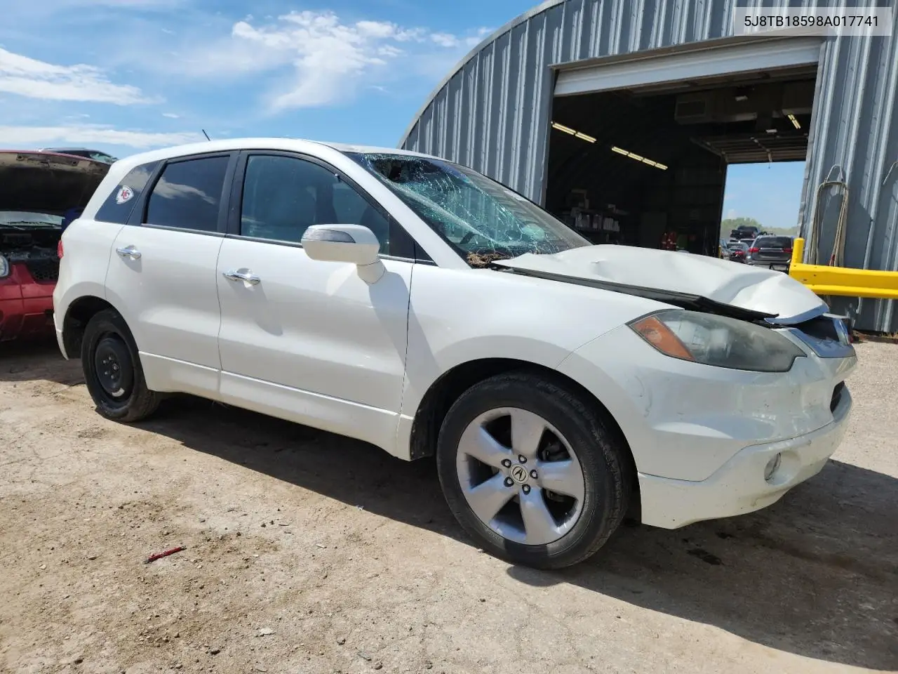 2008 Acura Rdx Technology VIN: 5J8TB18598A017741 Lot: 62723775