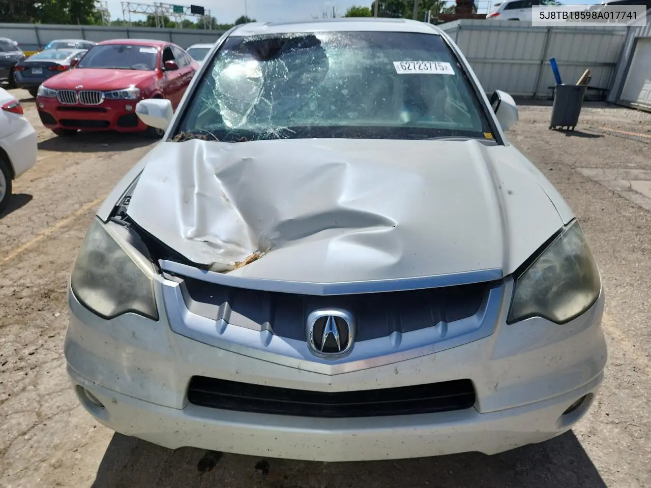 2008 Acura Rdx Technology VIN: 5J8TB18598A017741 Lot: 62723775