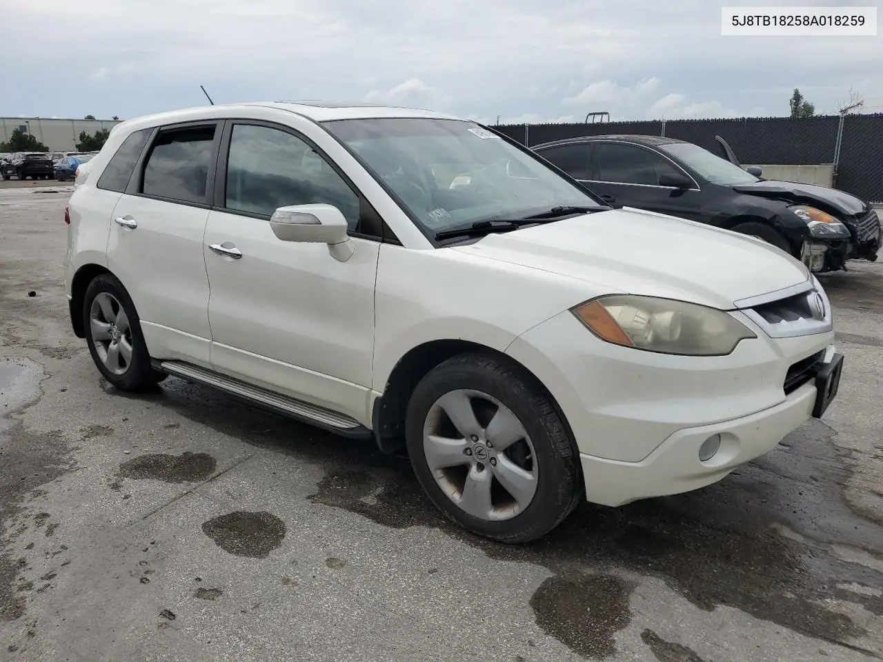 2008 Acura Rdx VIN: 5J8TB18258A018259 Lot: 64965895