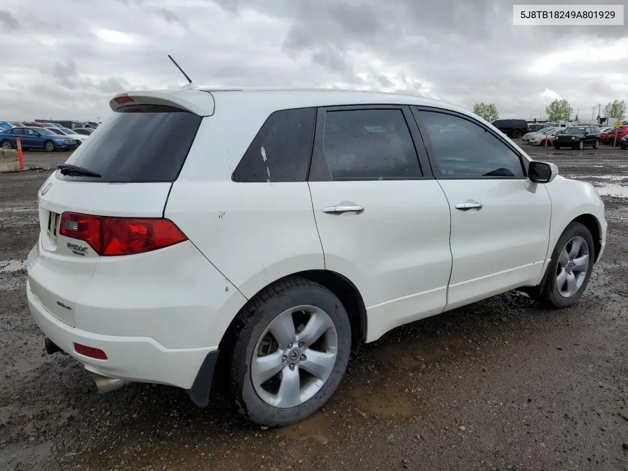 2009 Acura Rdx VIN: 5J8TB18249A801929 Lot: 56683455