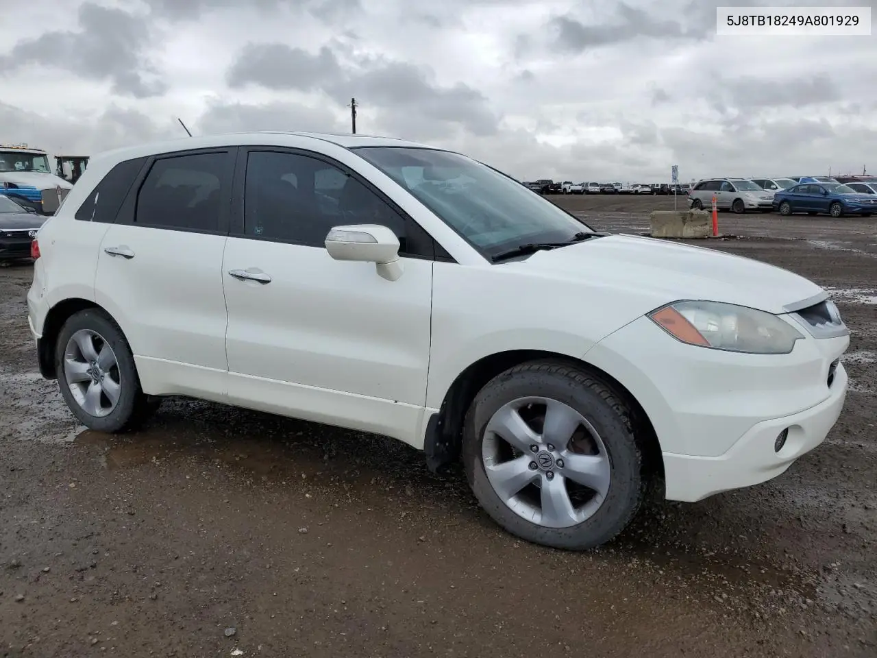 2009 Acura Rdx VIN: 5J8TB18249A801929 Lot: 56683455