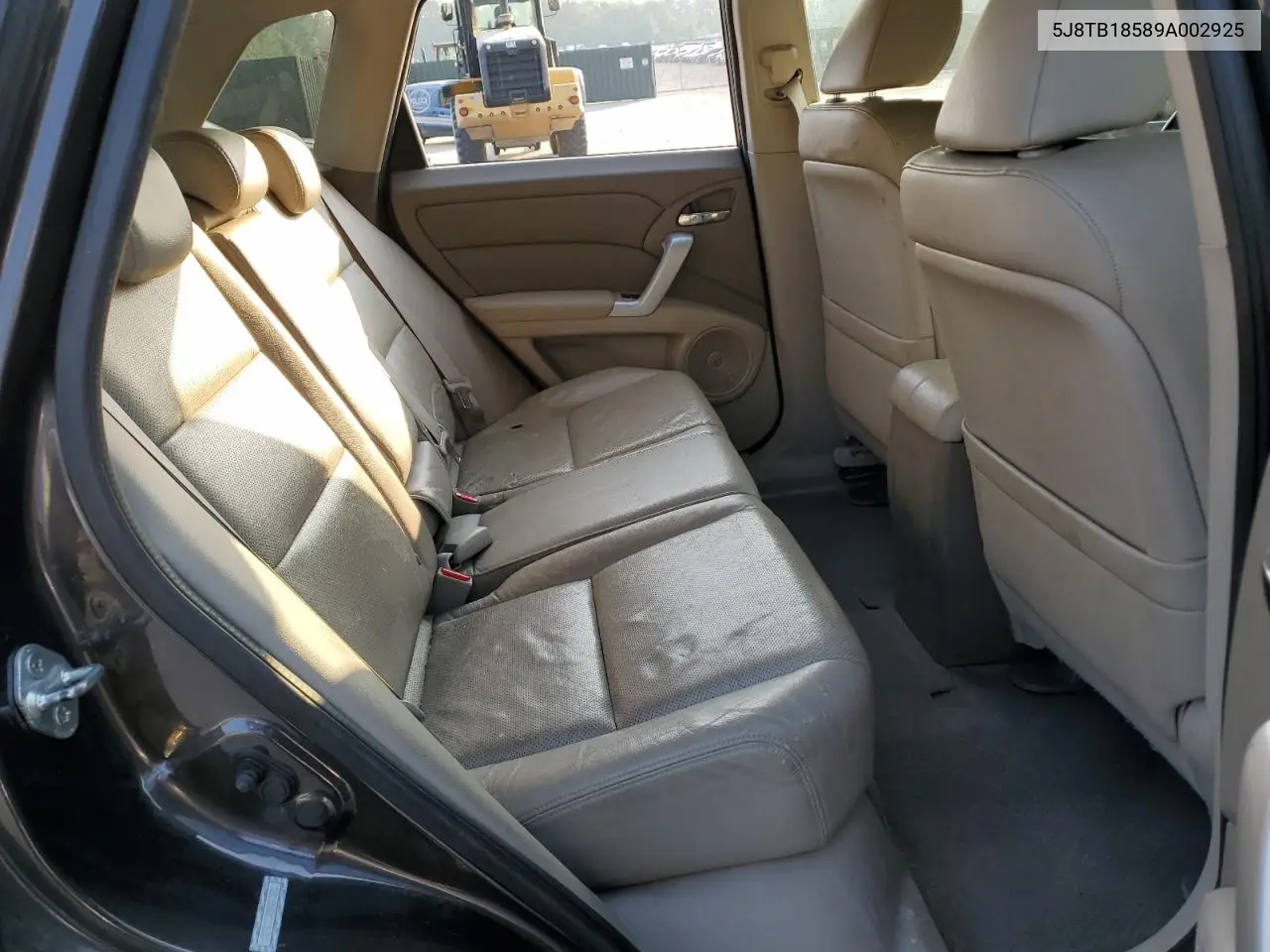 2009 Acura Rdx Technology VIN: 5J8TB18589A002925 Lot: 62224635