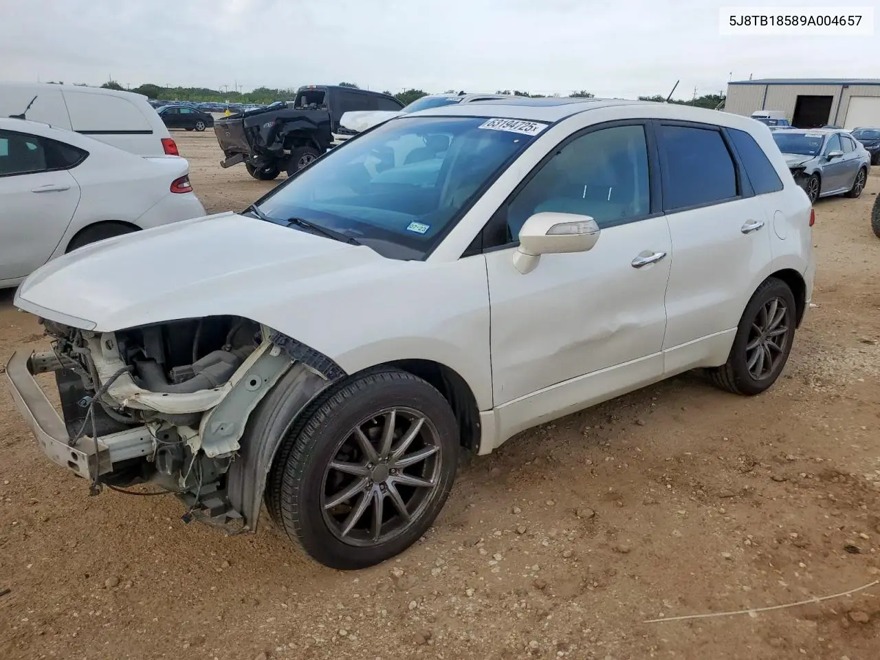 2009 Acura Rdx Technology VIN: 5J8TB18589A004657 Lot: 63194725