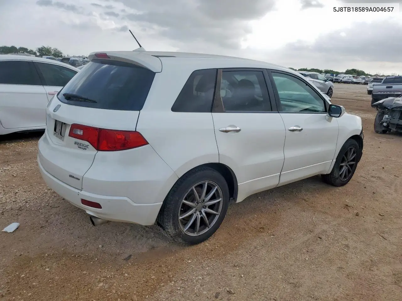 2009 Acura Rdx Technology VIN: 5J8TB18589A004657 Lot: 63194725