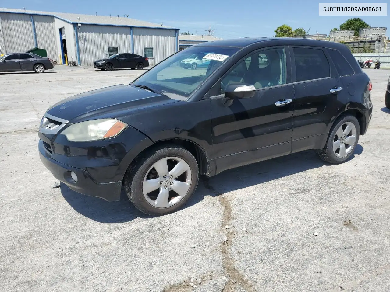 2009 Acura Rdx VIN: 5J8TB18209A008661 Lot: 65974735