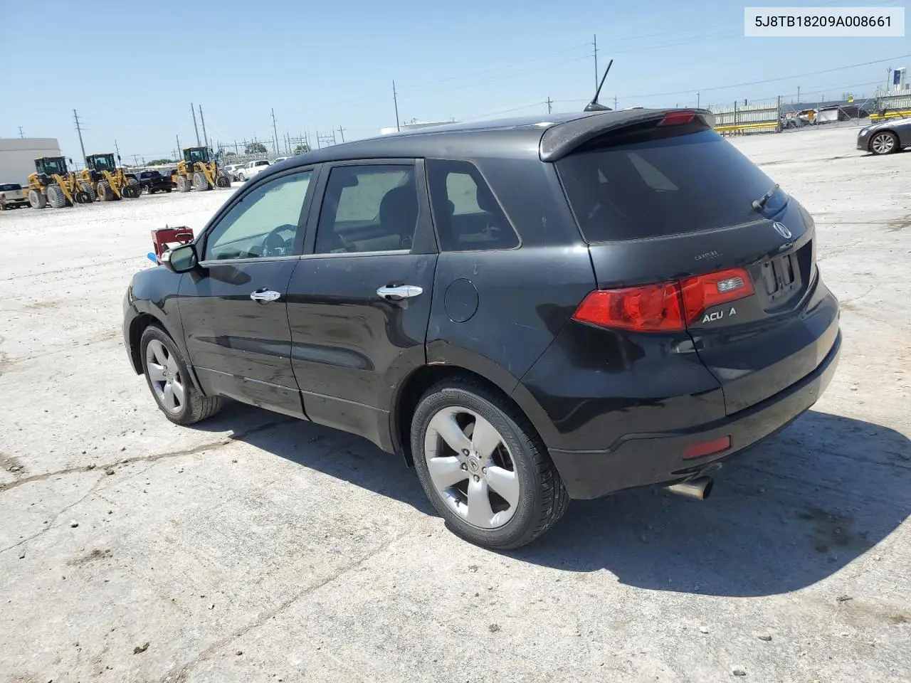2009 Acura Rdx VIN: 5J8TB18209A008661 Lot: 65974735