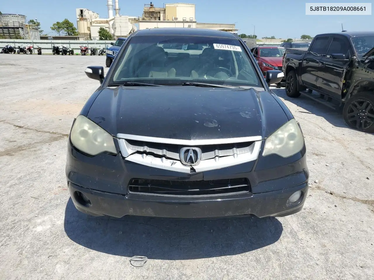 2009 Acura Rdx VIN: 5J8TB18209A008661 Lot: 65974735