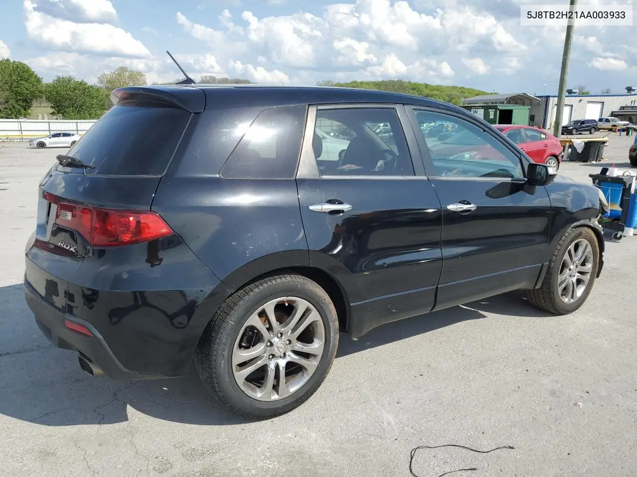 2010 Acura Rdx VIN: 5J8TB2H21AA003933 Lot: 52762855
