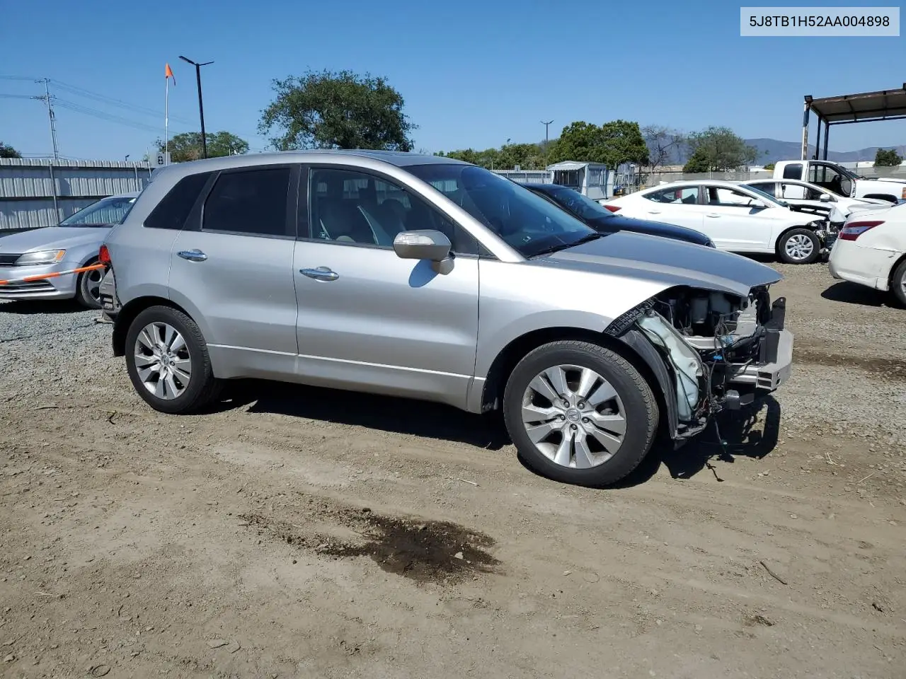 2010 Acura Rdx Technology VIN: 5J8TB1H52AA004898 Lot: 56350165