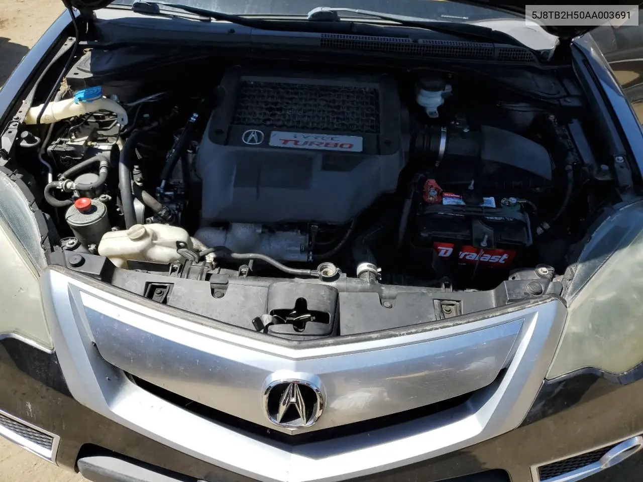 2010 Acura Rdx Technology VIN: 5J8TB2H50AA003691 Lot: 56988375
