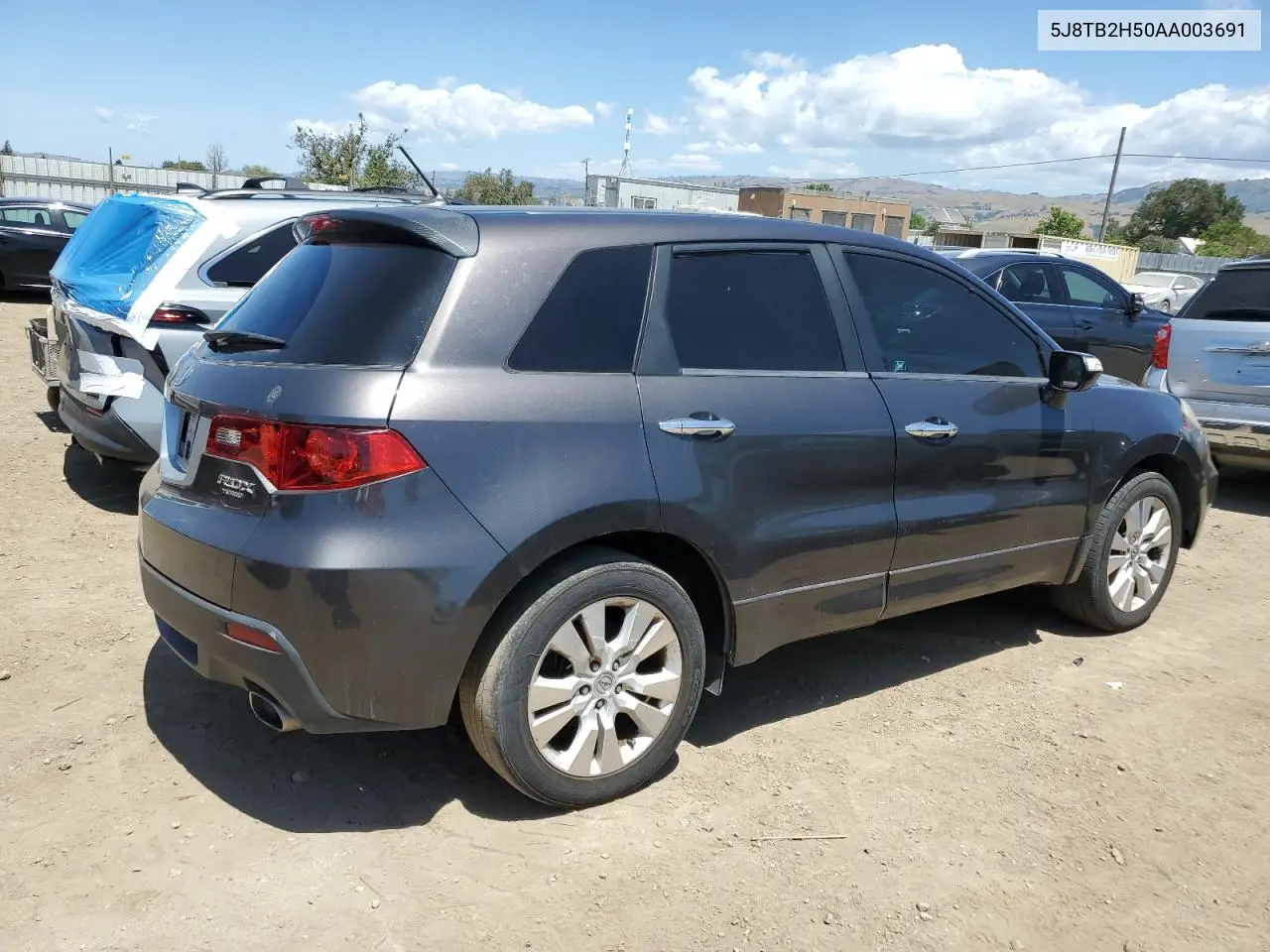 2010 Acura Rdx Technology VIN: 5J8TB2H50AA003691 Lot: 56988375