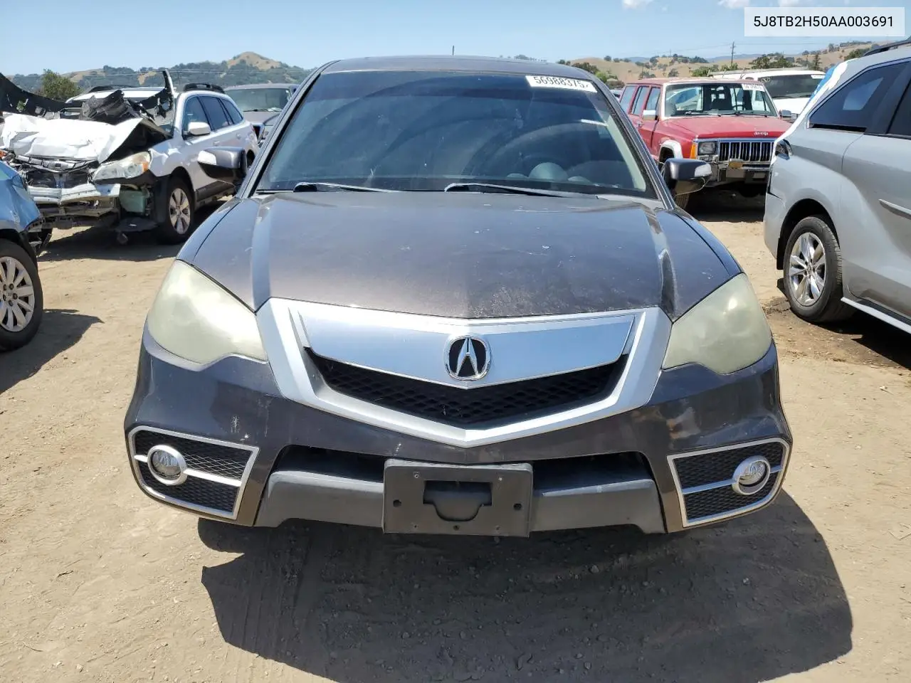 2010 Acura Rdx Technology VIN: 5J8TB2H50AA003691 Lot: 56988375