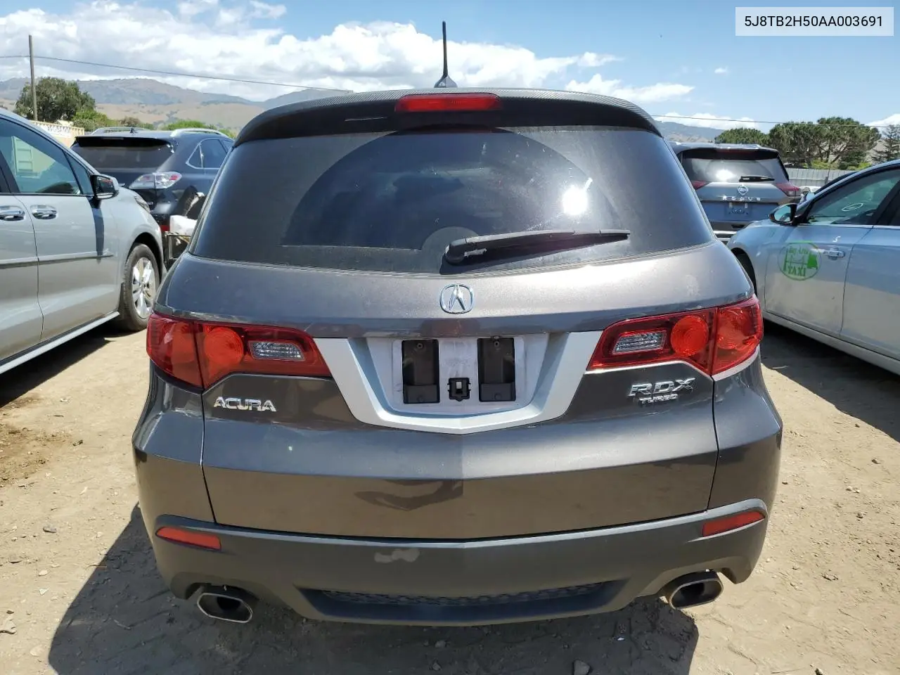 2010 Acura Rdx Technology VIN: 5J8TB2H50AA003691 Lot: 56988375