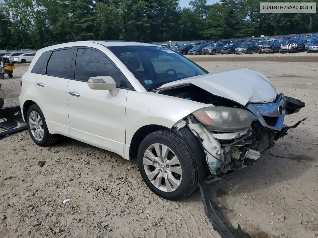 2010 Acura Rdx VIN: 5J8TB1H25AA003704 Lot: 63033445