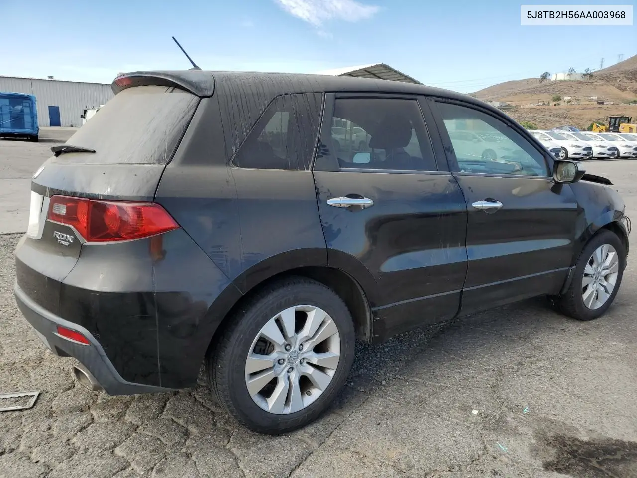 2010 Acura Rdx Technology VIN: 5J8TB2H56AA003968 Lot: 63876125