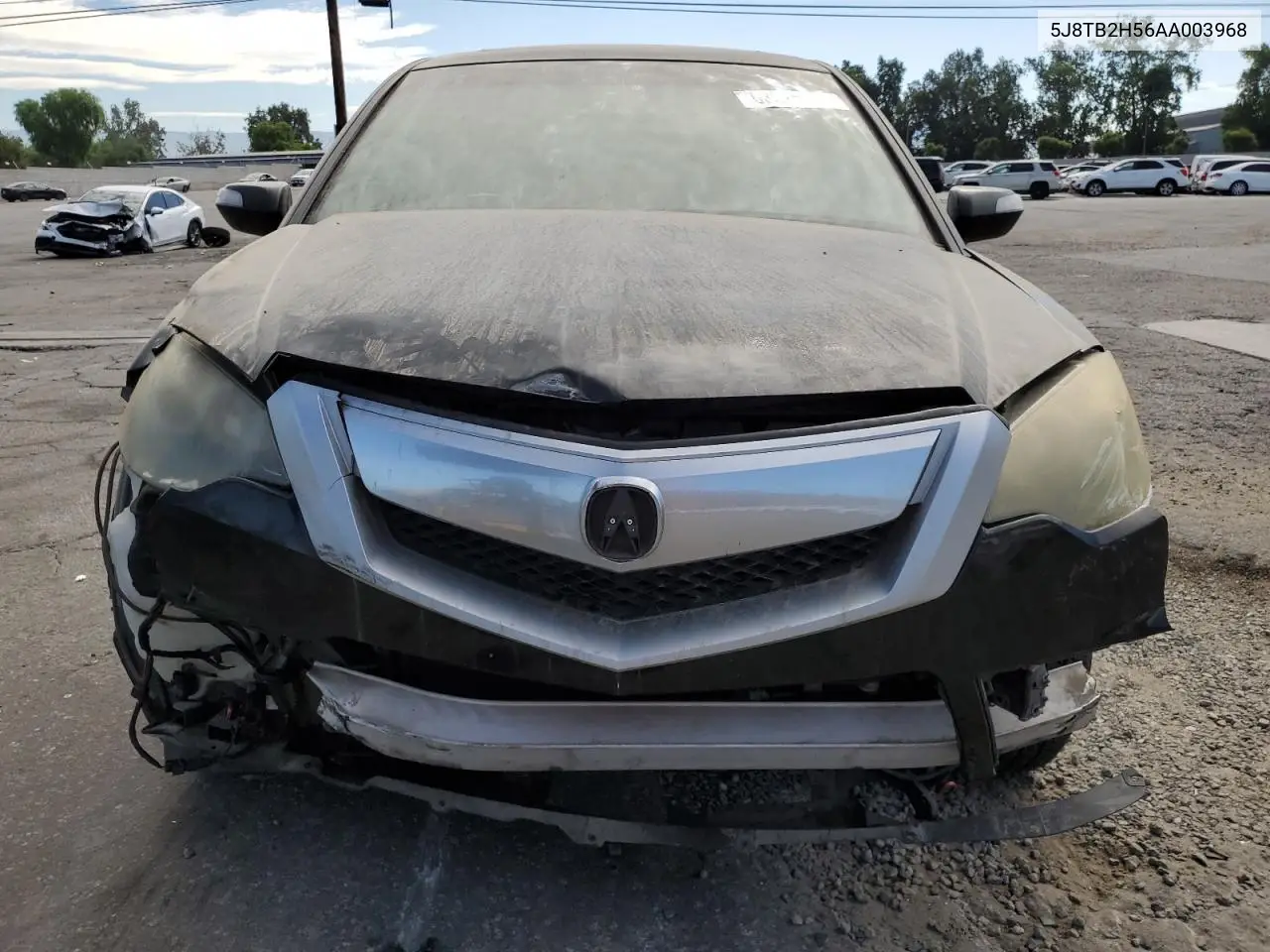2010 Acura Rdx Technology VIN: 5J8TB2H56AA003968 Lot: 63876125