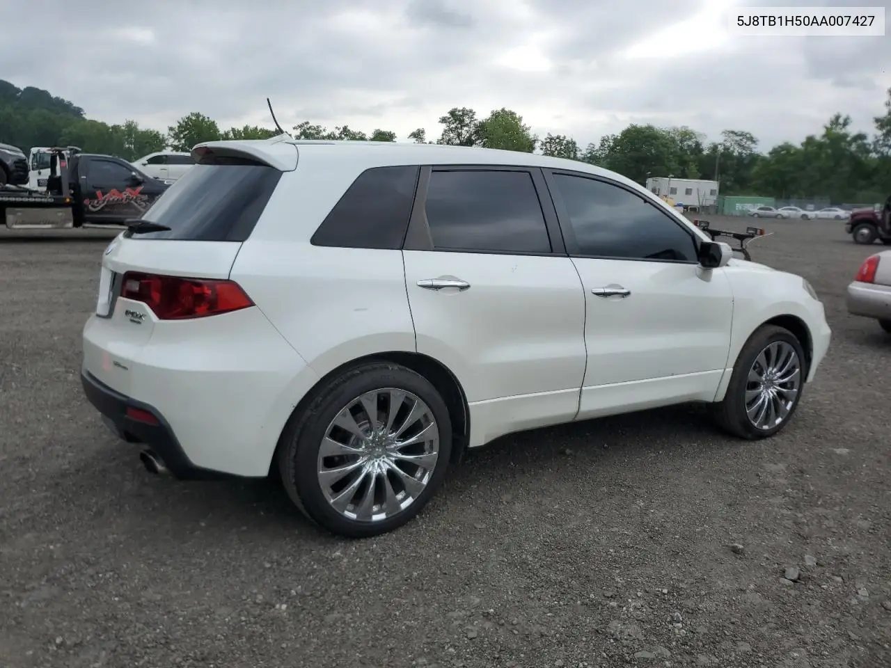 5j8tb1h50aa007427 5J8TB1H50AA007427 2010 Acura Rdx Technology
