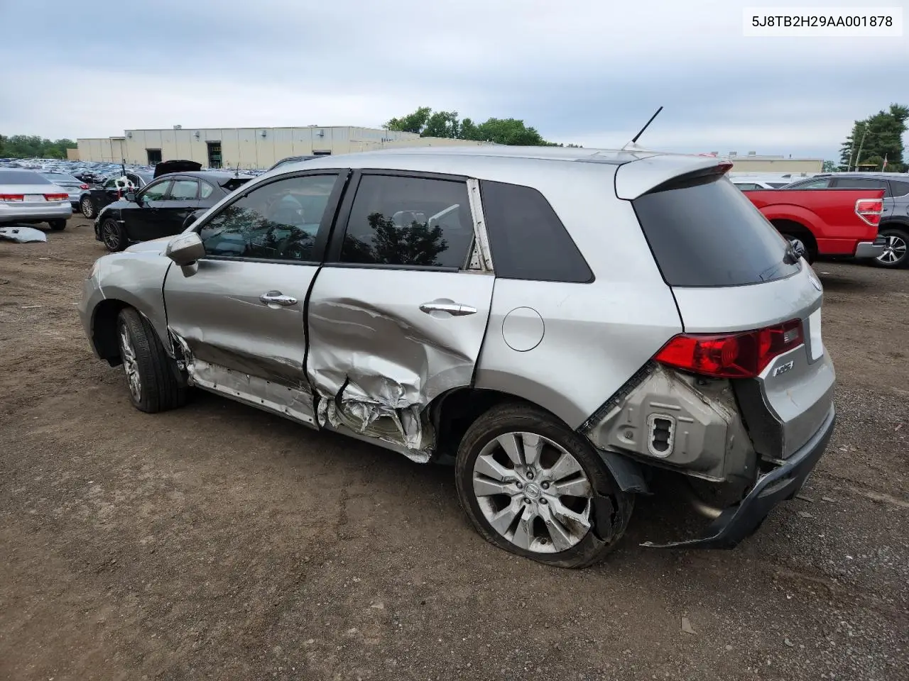 2010 Acura Rdx VIN: 5J8TB2H29AA001878 Lot: 64196295