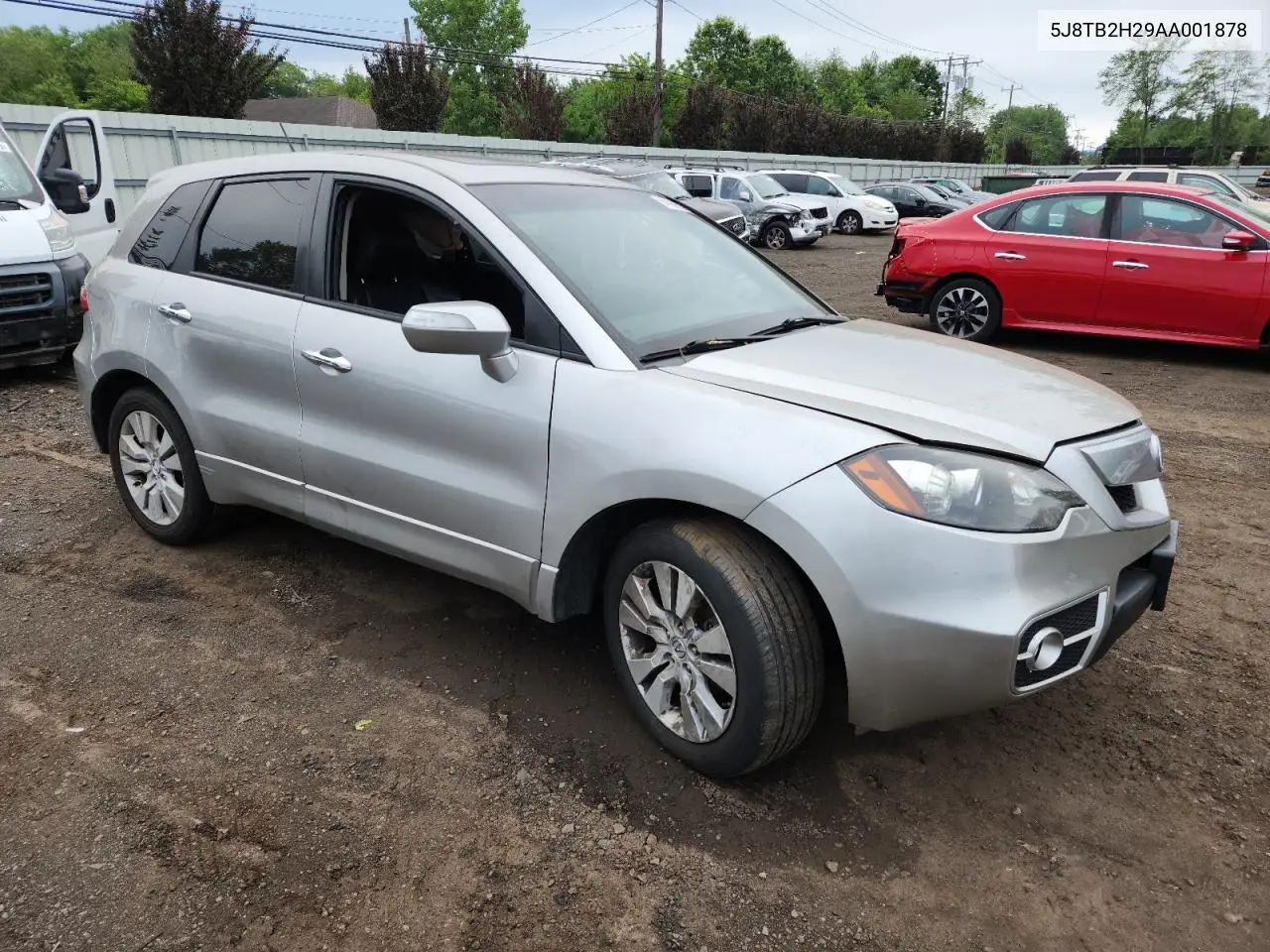 2010 Acura Rdx VIN: 5J8TB2H29AA001878 Lot: 64196295