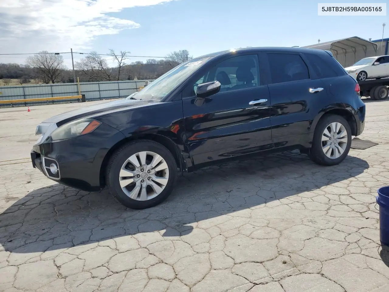 2011 Acura Rdx Technology VIN: 5J8TB2H59BA005165 Lot: 50839325