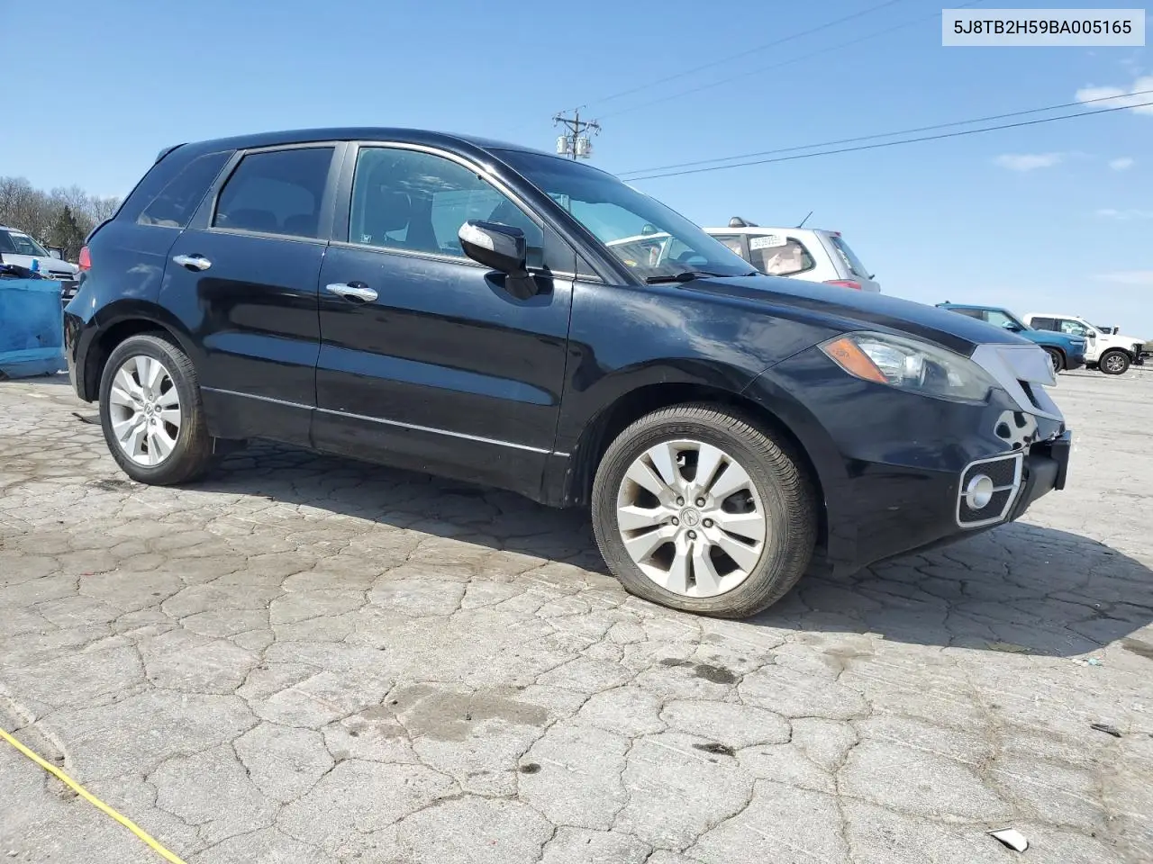 2011 Acura Rdx Technology VIN: 5J8TB2H59BA005165 Lot: 50839325