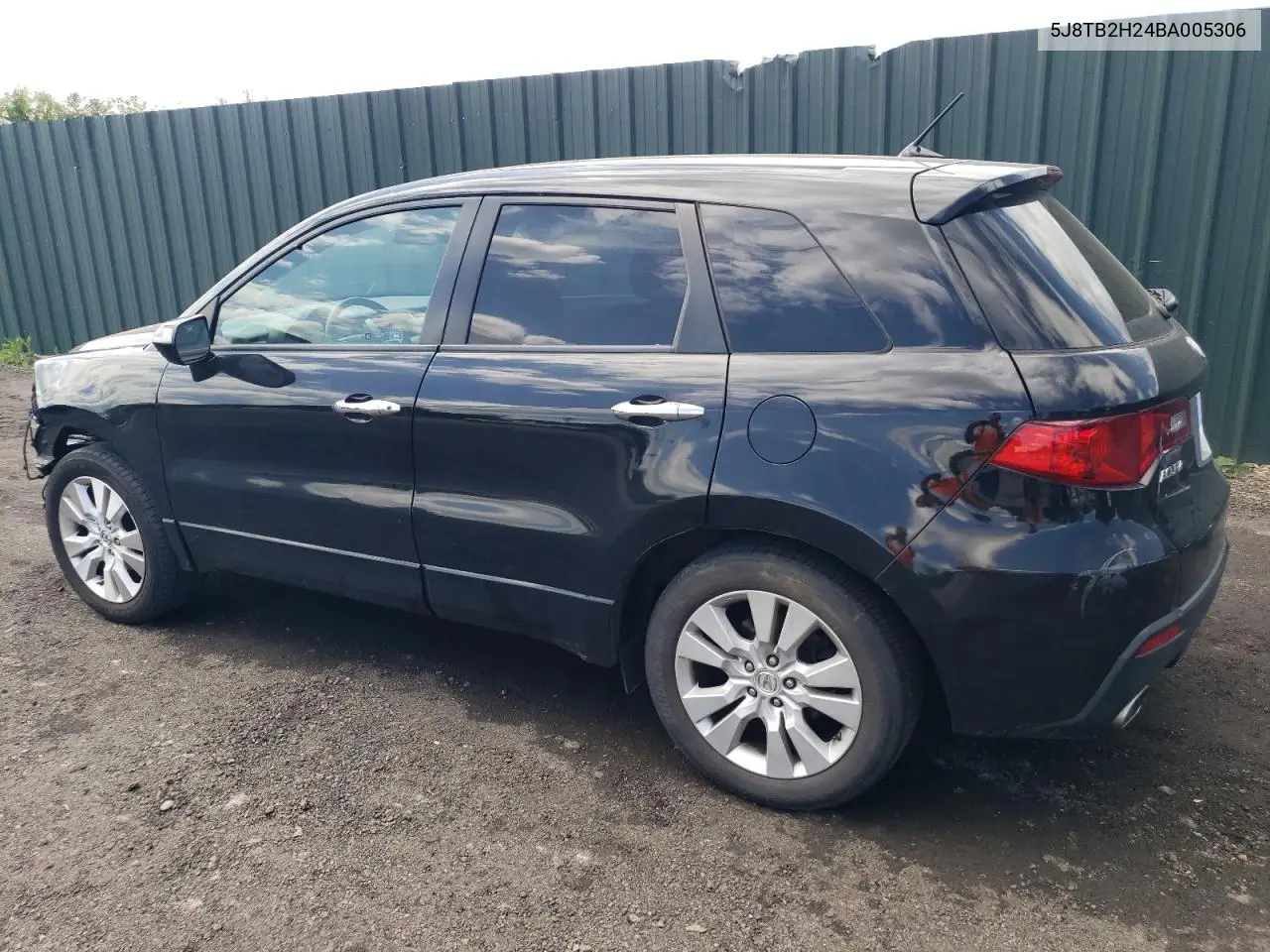 2011 Acura Rdx VIN: 5J8TB2H24BA005306 Lot: 55502285