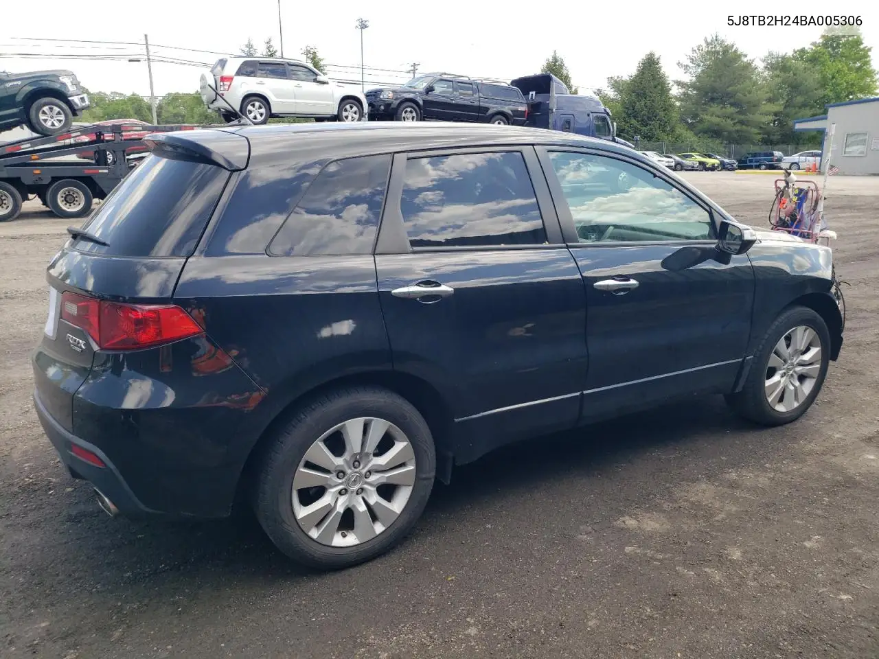 2011 Acura Rdx VIN: 5J8TB2H24BA005306 Lot: 55502285