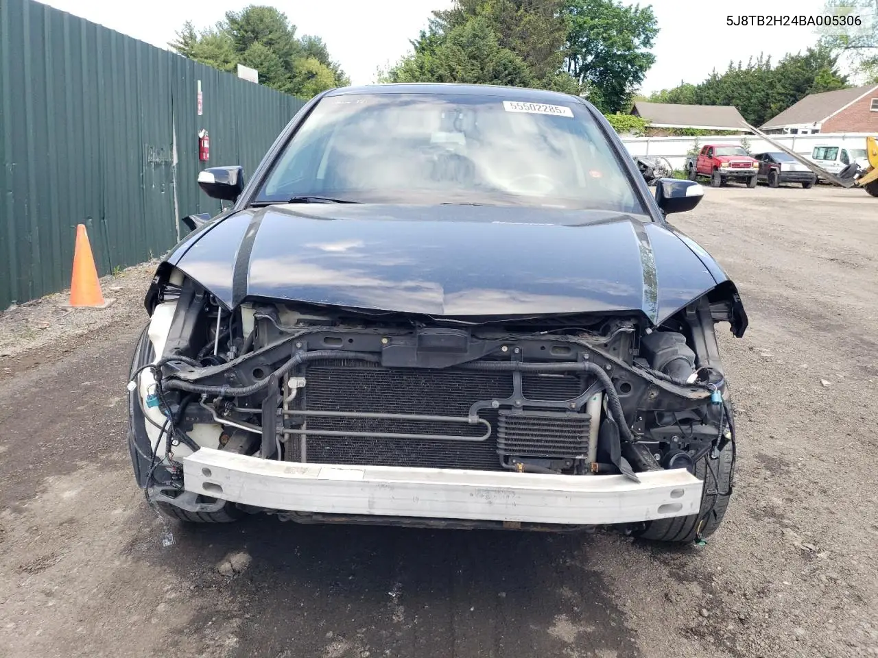2011 Acura Rdx VIN: 5J8TB2H24BA005306 Lot: 55502285