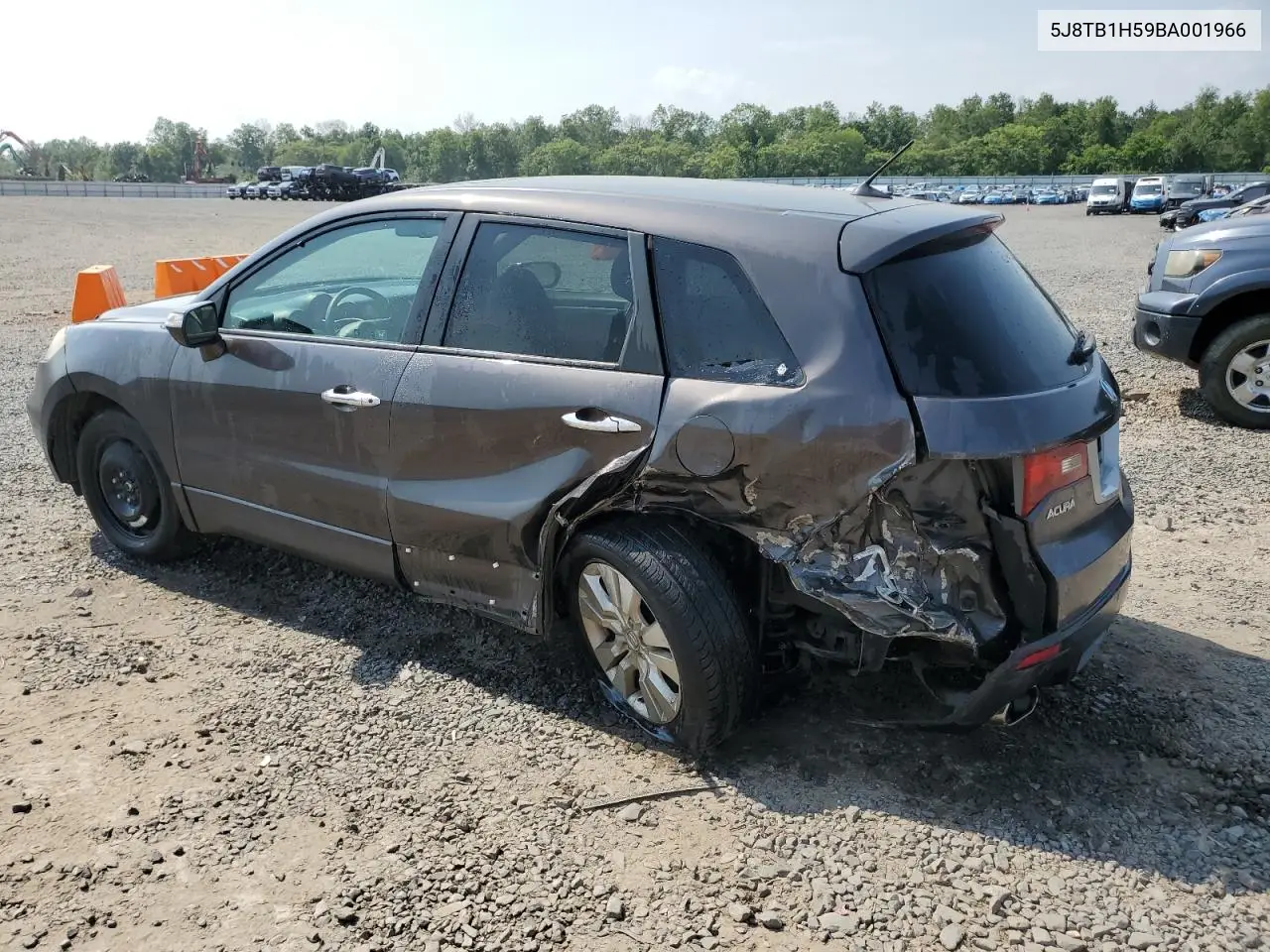 2011 Acura Rdx Technology VIN: 5J8TB1H59BA001966 Lot: 60705615