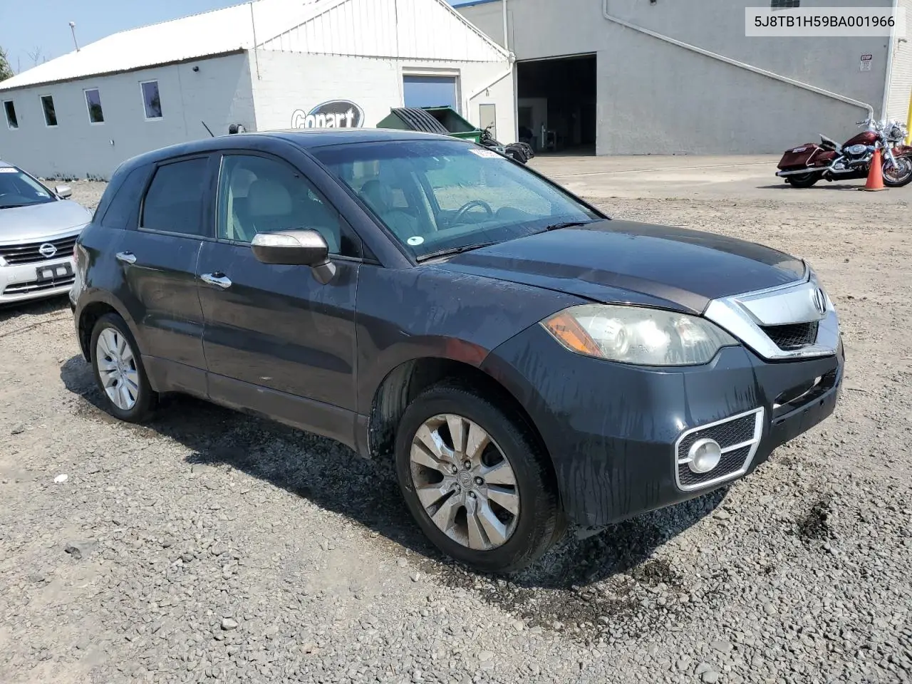 2011 Acura Rdx Technology VIN: 5J8TB1H59BA001966 Lot: 60705615