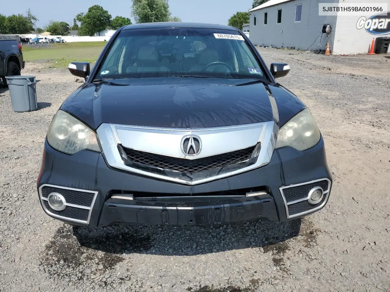 2011 Acura Rdx Technology VIN: 5J8TB1H59BA001966 Lot: 60705615