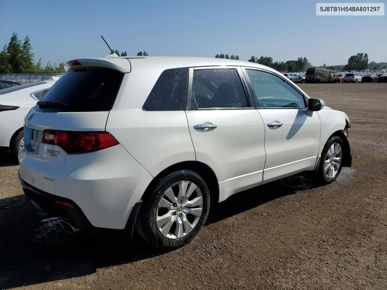 2011 Acura Rdx Technology VIN: 5J8TB1H54BA801297 Lot: 61055015