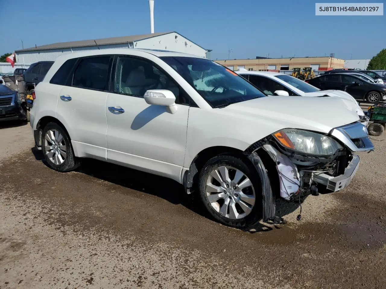 2011 Acura Rdx Technology VIN: 5J8TB1H54BA801297 Lot: 61055015