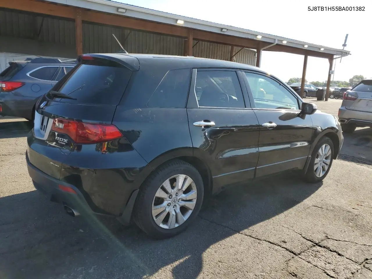 2011 Acura Rdx Technology VIN: 5J8TB1H55BA001382 Lot: 61999385