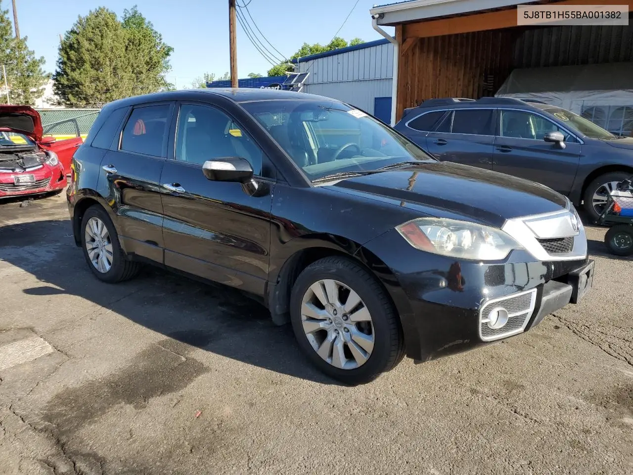 2011 Acura Rdx Technology VIN: 5J8TB1H55BA001382 Lot: 61999385