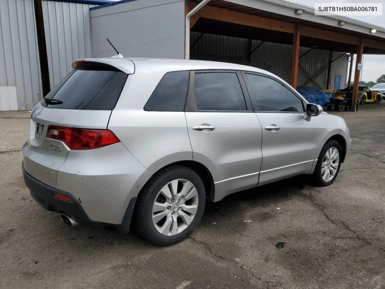 2011 Acura Rdx Technology VIN: 5J8TB1H50BA006781 Lot: 62520755