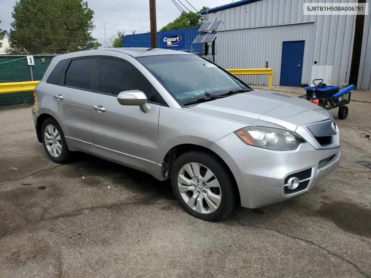 2011 Acura Rdx Technology VIN: 5J8TB1H50BA006781 Lot: 62520755