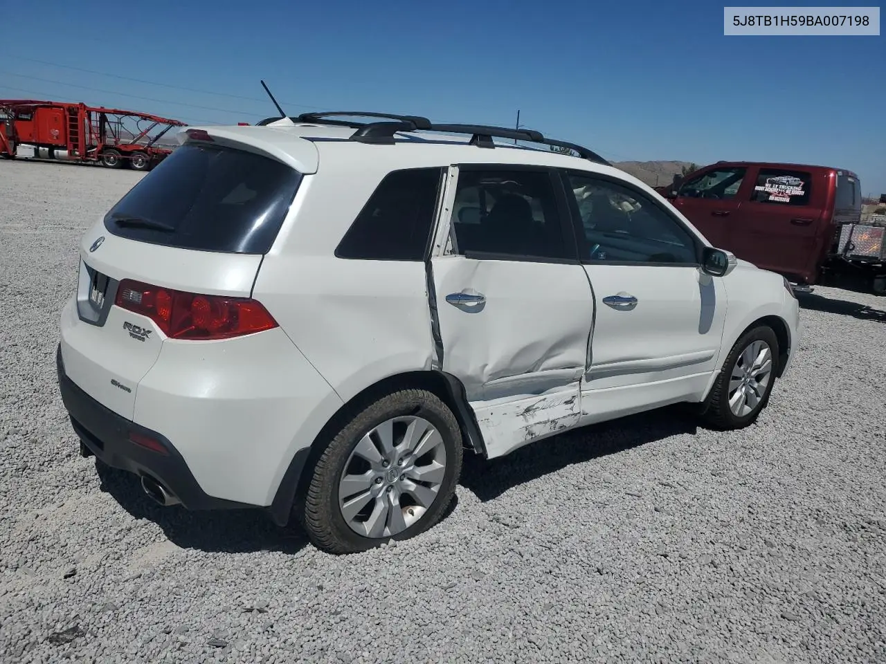 2011 Acura Rdx Technology VIN: 5J8TB1H59BA007198 Lot: 62571165