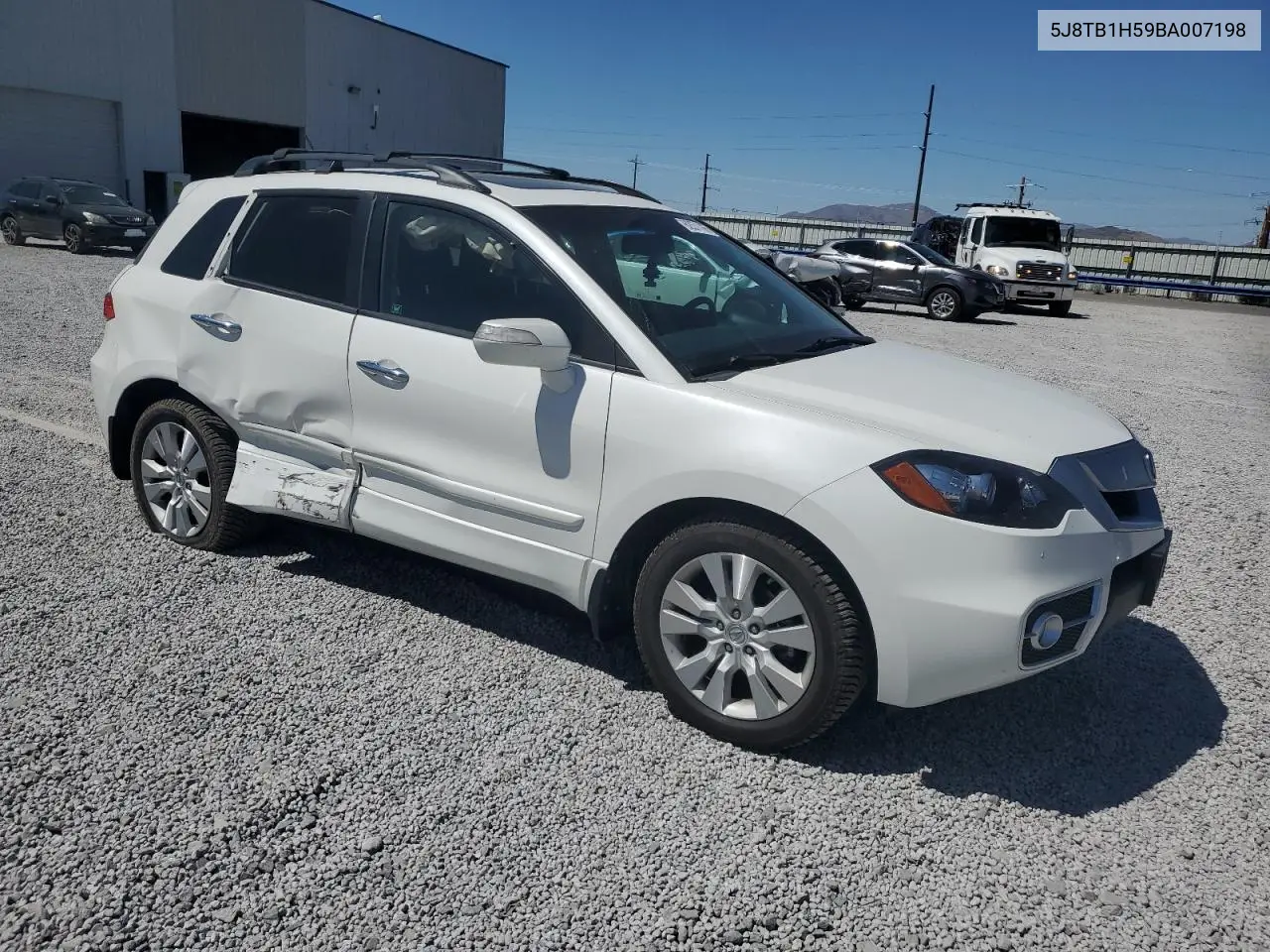 2011 Acura Rdx Technology VIN: 5J8TB1H59BA007198 Lot: 62571165