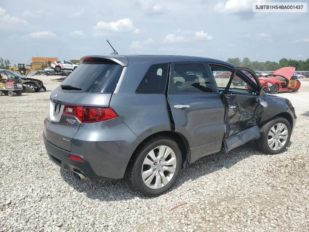 2011 Acura Rdx Technology VIN: 5J8TB1H54BA001437 Lot: 64888615
