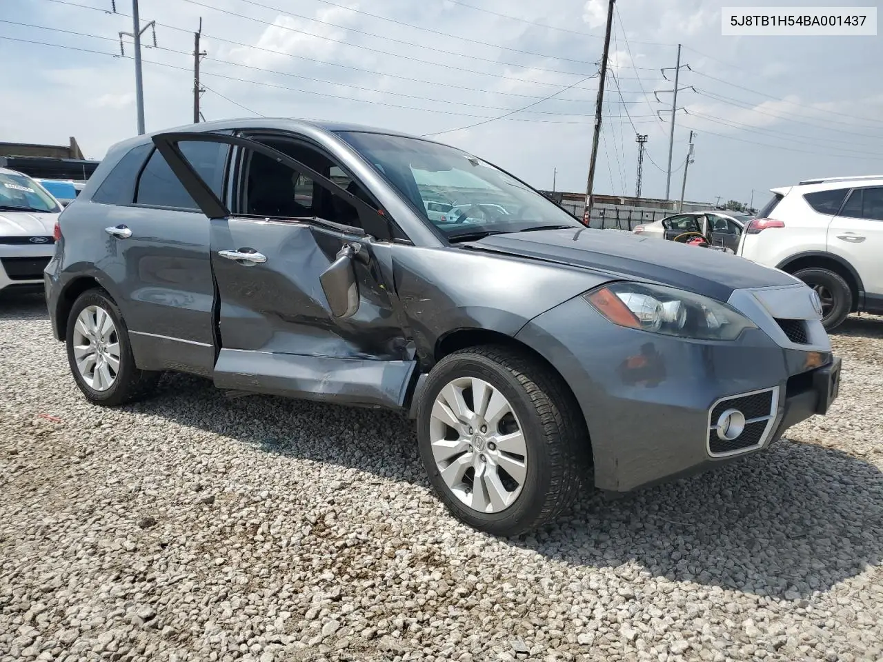 2011 Acura Rdx Technology VIN: 5J8TB1H54BA001437 Lot: 64888615
