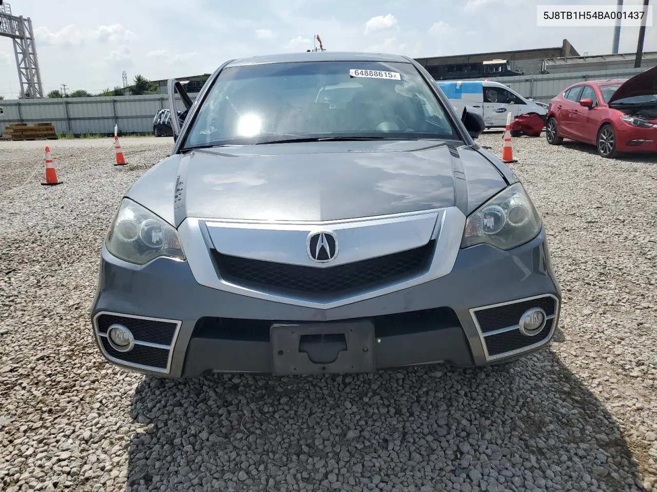 2011 Acura Rdx Technology VIN: 5J8TB1H54BA001437 Lot: 64888615