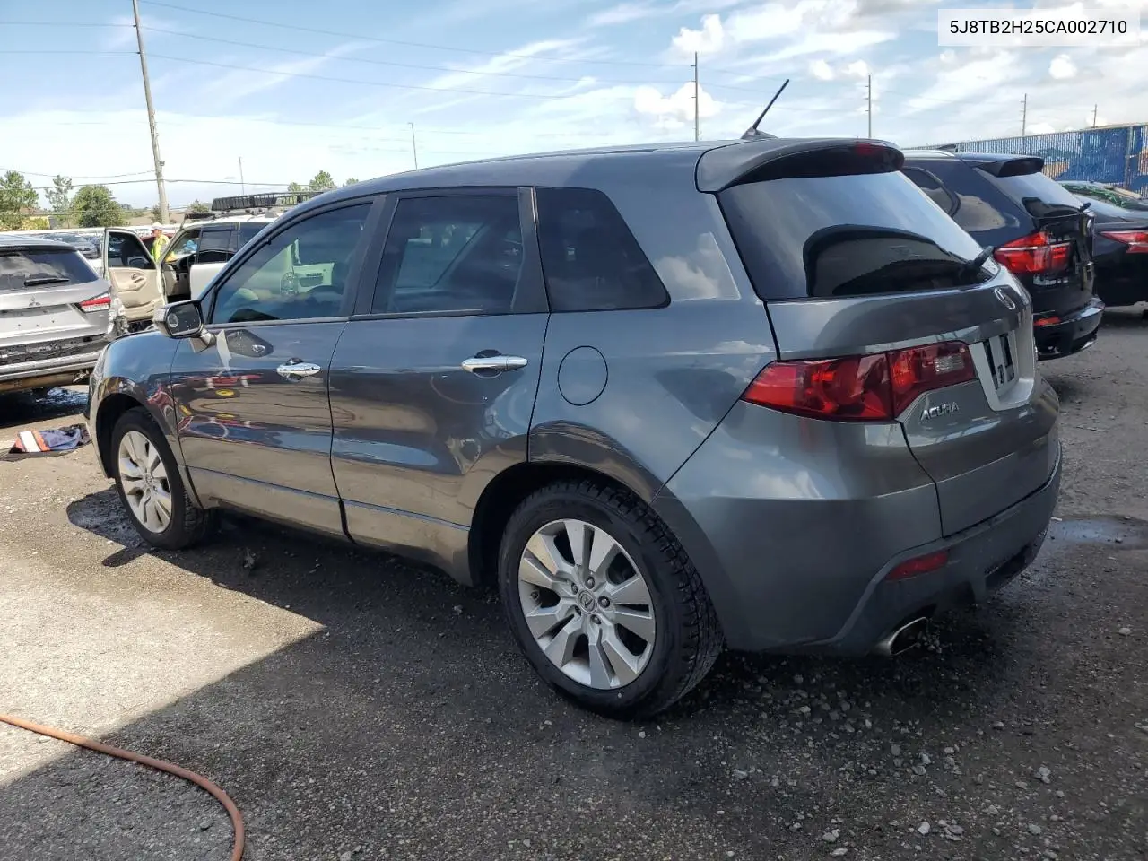 2012 Acura Rdx VIN: 5J8TB2H25CA002710 Lot: 62579485