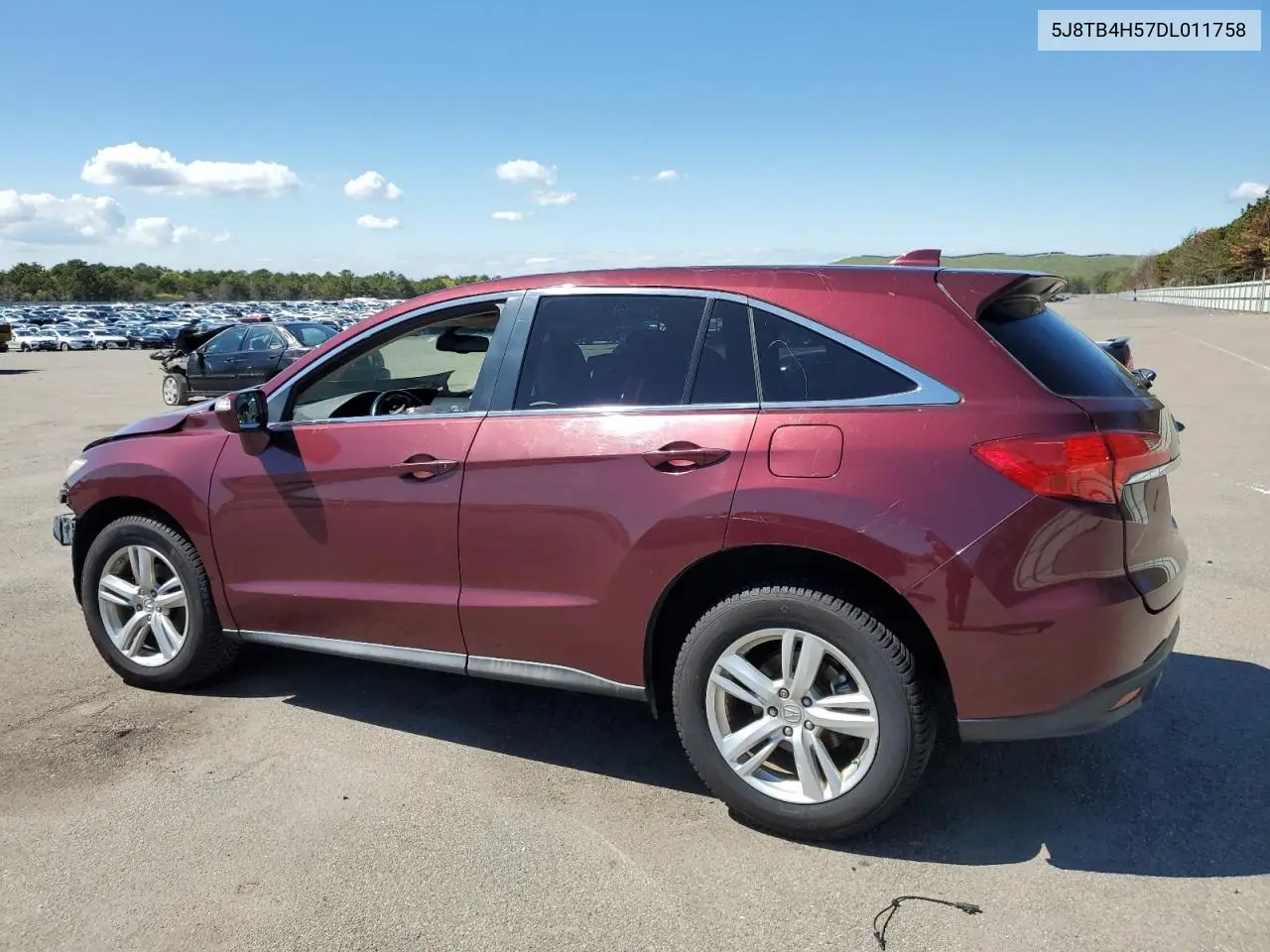 2013 Acura Rdx Technology VIN: 5J8TB4H57DL011758 Lot: 53899595