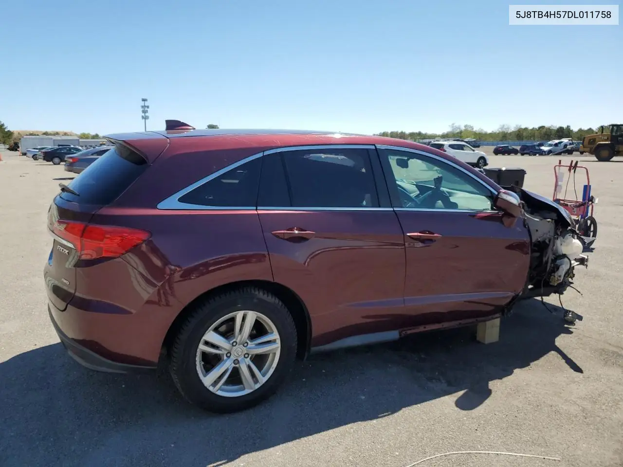 2013 Acura Rdx Technology VIN: 5J8TB4H57DL011758 Lot: 53899595