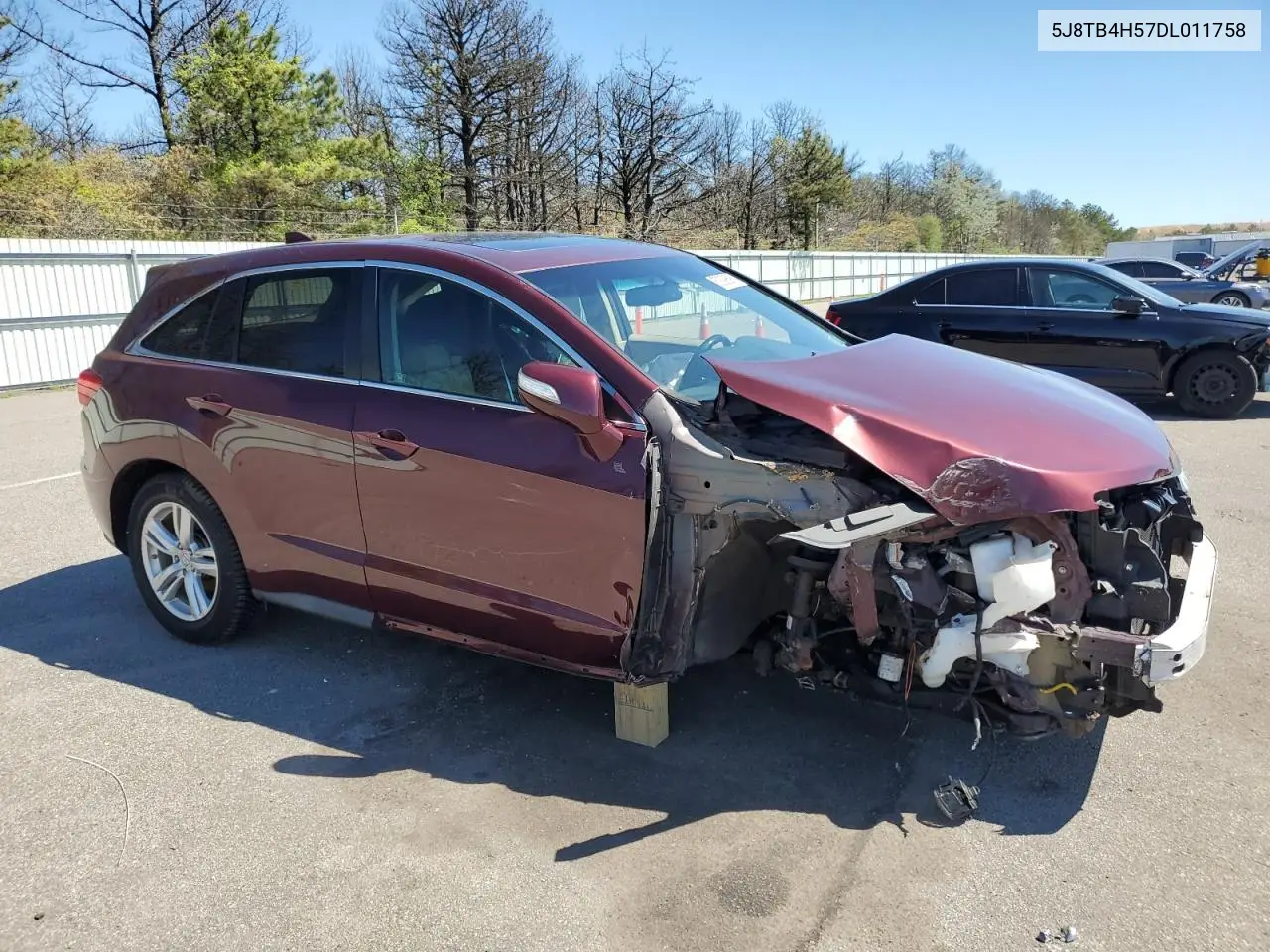 2013 Acura Rdx Technology VIN: 5J8TB4H57DL011758 Lot: 53899595