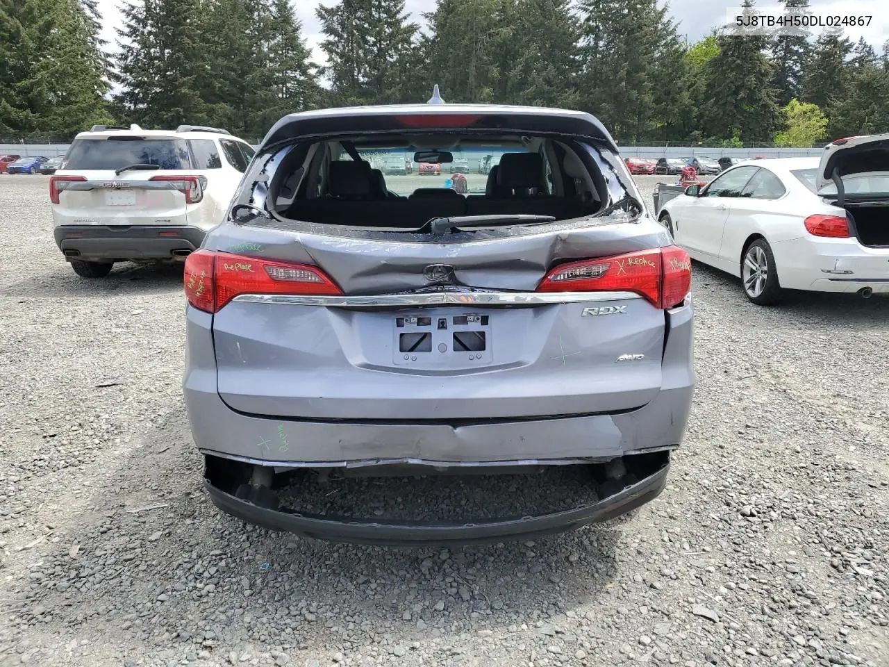 2013 Acura Rdx Technology VIN: 5J8TB4H50DL024867 Lot: 56569915