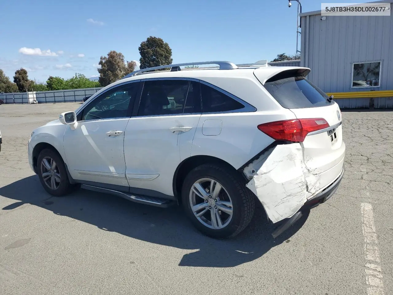 2013 Acura Rdx VIN: 5J8TB3H35DL002677 Lot: 56679185
